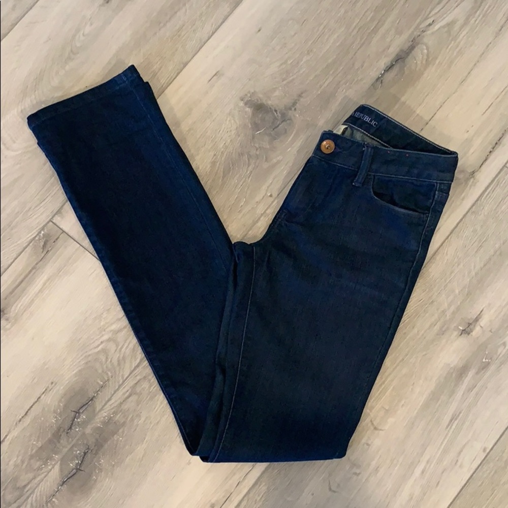 Banana Republic Dark Indigo Jeans Size 26